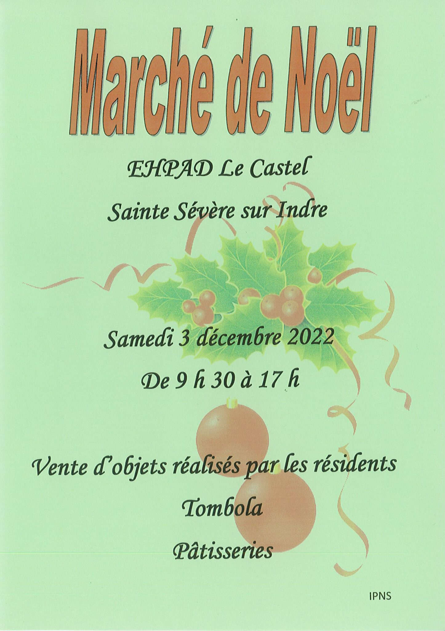 Marché de Noël du Castel – samedi 3 décembre