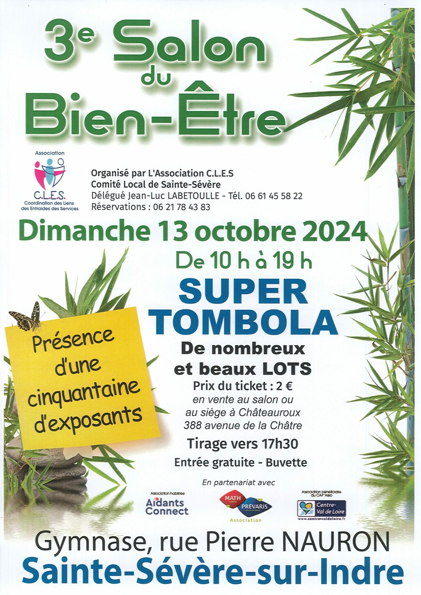 Salon du bien-être – dimanche 13 octobre