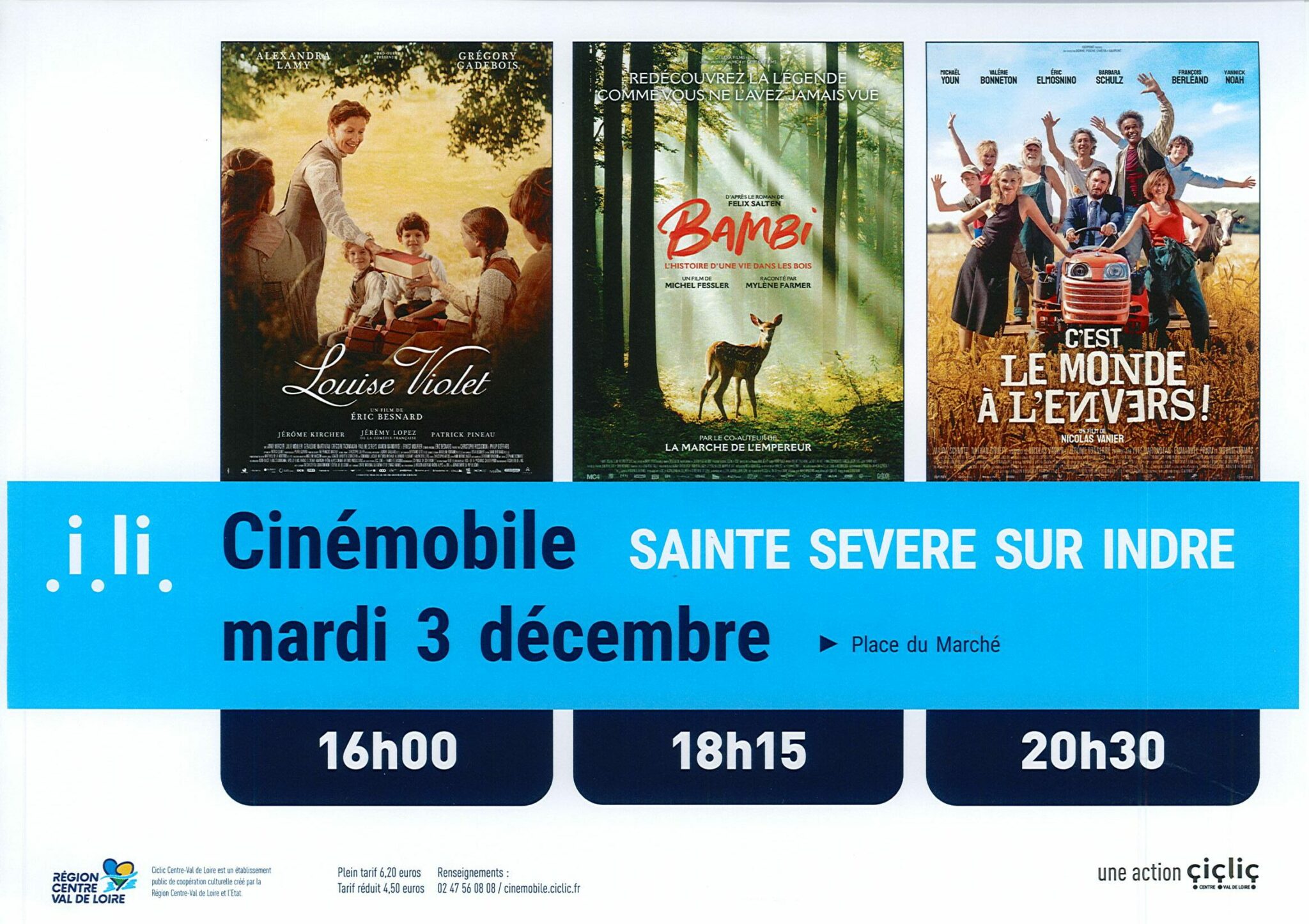 Cinémobile – mardi 3 décembre 2024