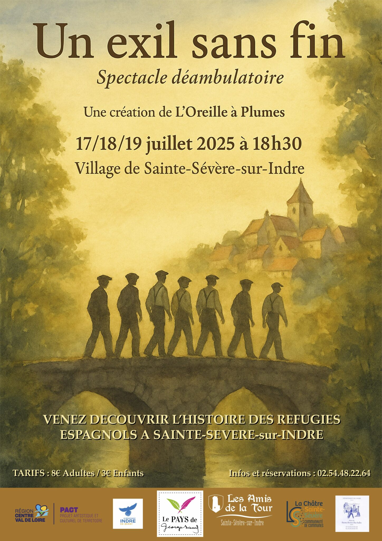 Spectacle déambulatoire – 17, 18 et 19 juillet 2025