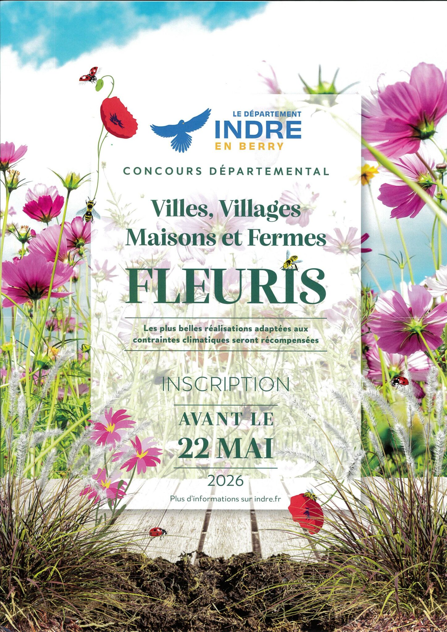 Concours départemental des villes, villages, maisons et fermes fleuris