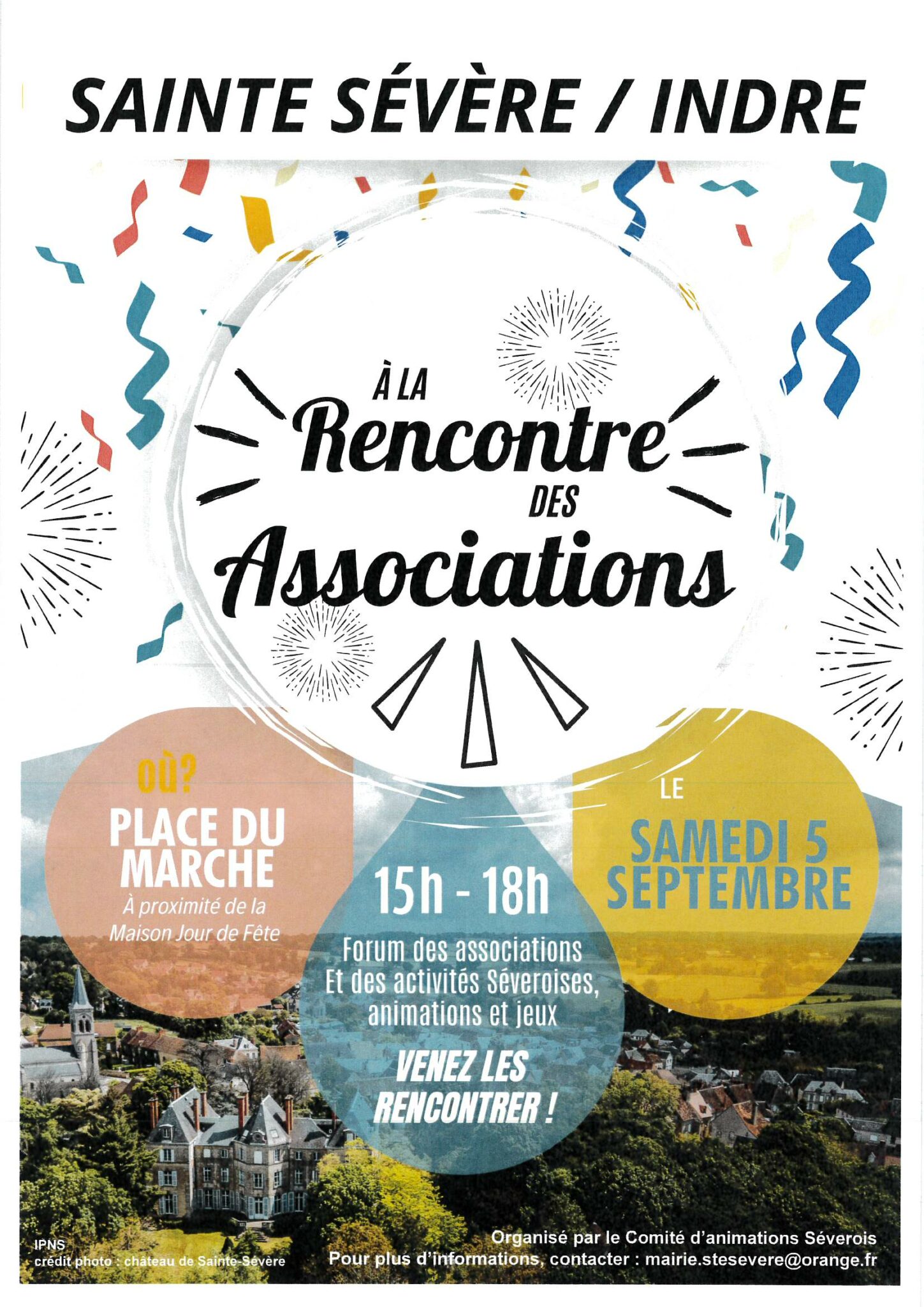 A la rencontre des associations, samedi 5 septembre